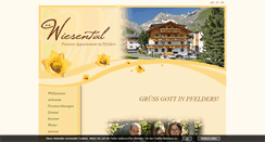 Desktop Screenshot of pension-wiesental.it