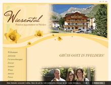 Tablet Screenshot of pension-wiesental.it
